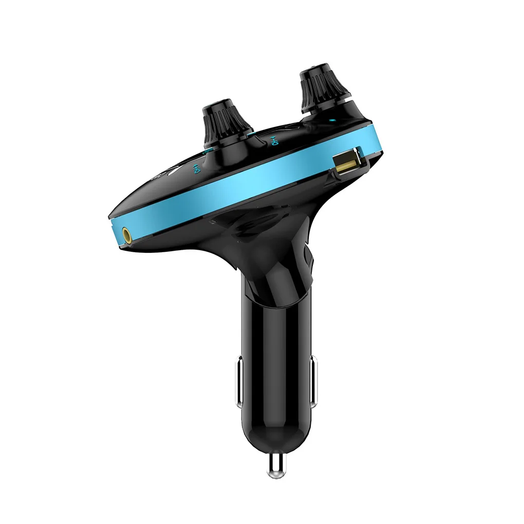 Bluetooth FM передатчик Handsfree автомобильный комплект 1,3 дюймов ЖК-дисплей TF карта/U диск MP3-плееры двойной USB зарядное устройство