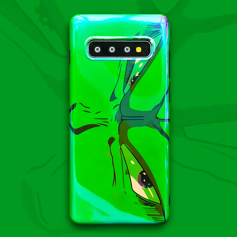 

Cartoon Dragon Ball Piccolo Green Blu-ray Case For Samsung Galaxy S10 S10e S10 Plus Silicone Cover Soft IMD Glossy Phone Cases