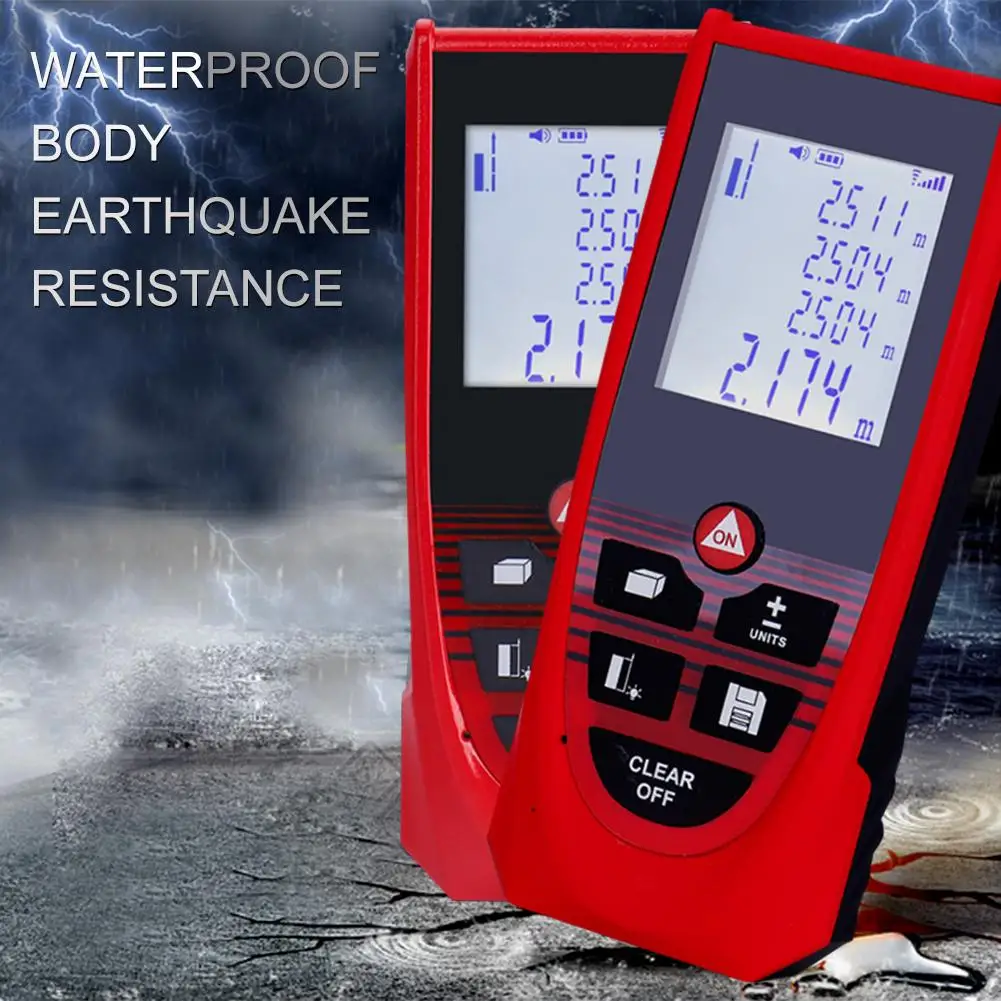 Handheld Laser Rangefinder Distance Meter 35M Medidor Laser Tape Build Measure Device Electronic Ruler Handheld Laser Rangefinder Distance Meter 35M Medidor Laser Tape Build Measure Device Electronic Ruler