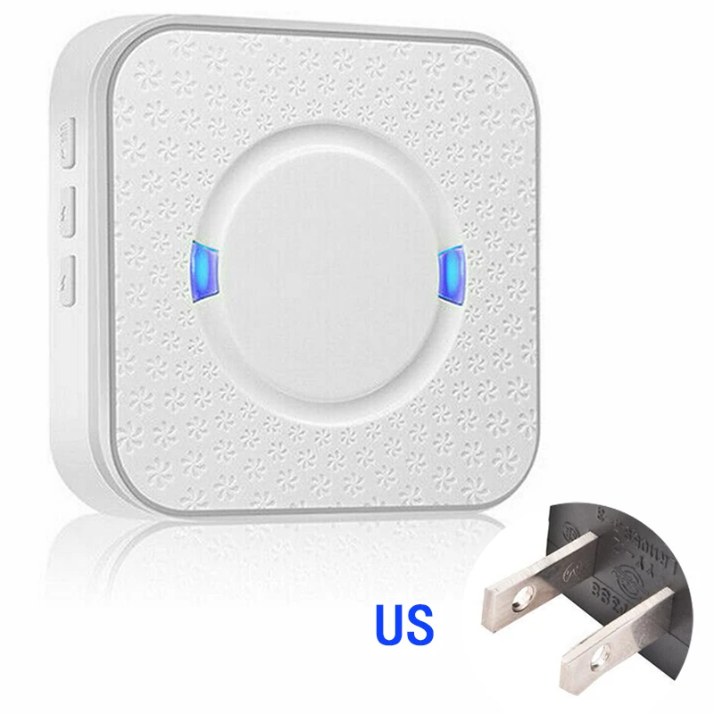 

WiFi Smart Wireless Door Bell Camera Video Indoor Of Chime Doorbell Ring US/EU/UK Plug 433.92MHz WIFI doorbells transmitter hot