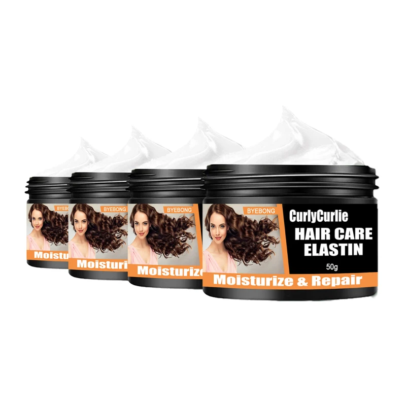 Afro curly hair styling moisturizing hair elastin styling cream hair care cream hair wax stick repair
