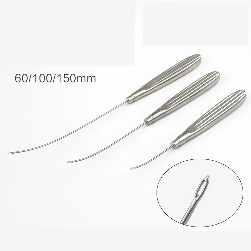 Agulha de Punção de Plástico Agulha de Guia de Agulha de Agulha de Punção Tiangong Rosto Grande V-line Escultura Embutida Beleza Destacável 20 agulha de punção de plástico destacável agulha