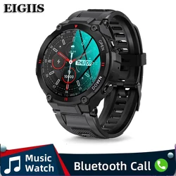 2021 K22 Smart Watch Men Sports Fitness Tracker Bluetooth Call Multifunction Music Control Alarm Clock Reminder Men Smartwatch