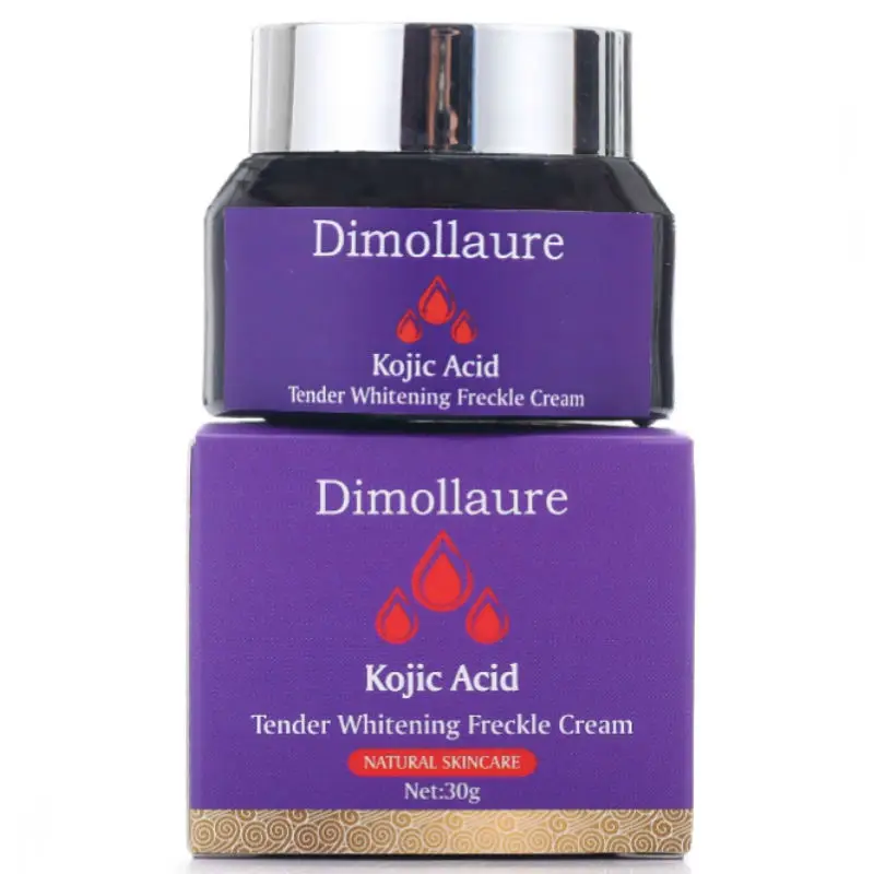 Dimollaure Kojic Acid Whitening Cream 30g Retinol Wrinkle Removal Freckle Melasma Acne Scar