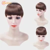 Synthetic Hair Neat Fringe Bands With Double Row Braids Headband Heat Resistant Bangs in Hair Extensions Hairpieces ► Photo 2/6