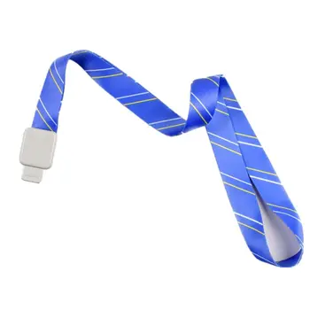 

Retractable Badge Lanyards for ID Name Card Holder ,Business Card Badge Holder Neck Strap Stripe&Solid,Office Supplies DXAC