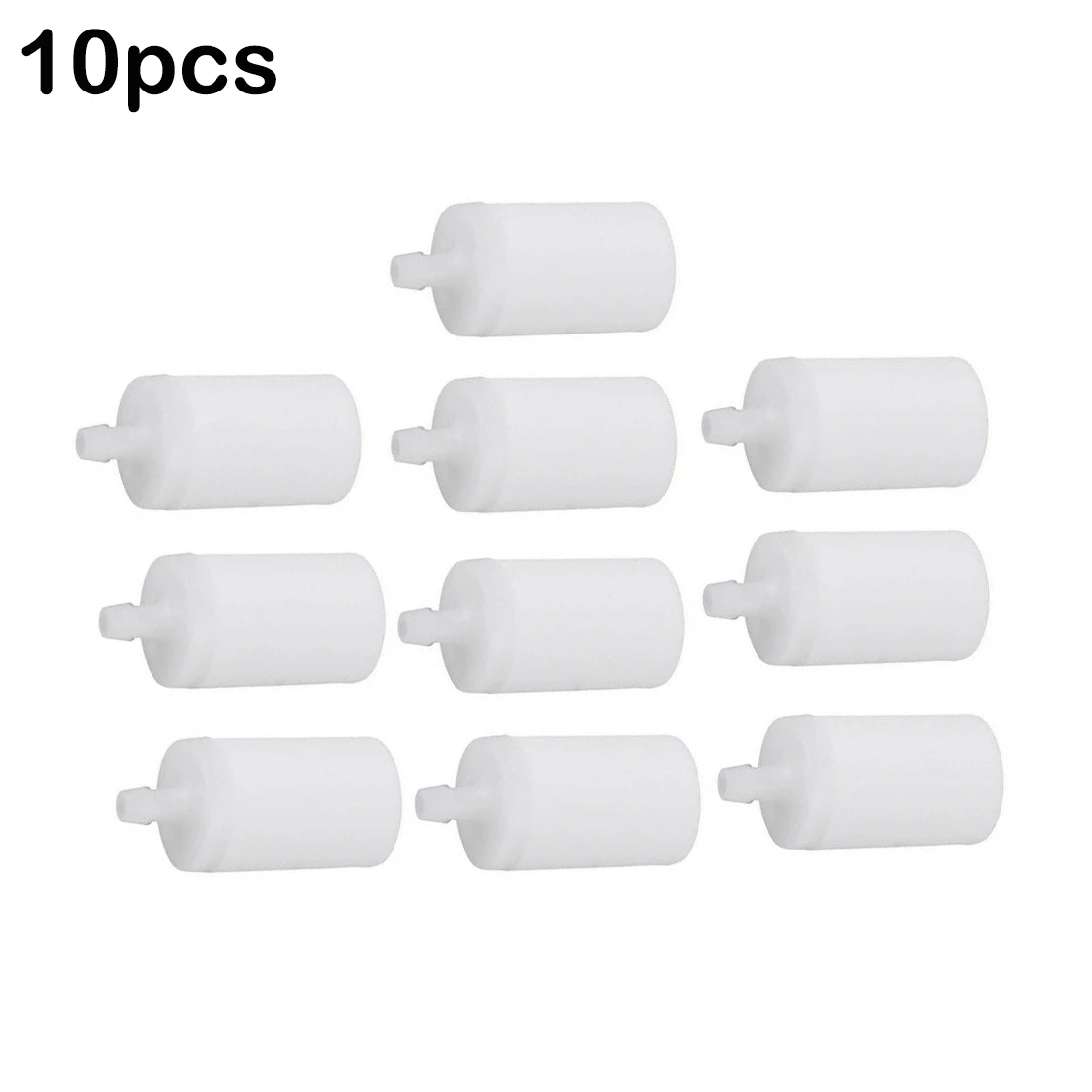 Gas Fuel Filter 10Pcs 6mm Fit for Husqvarna Chainsaw 50 51 55 61 268 272 XP 345 350 351 353 503 44 32-01 steel tubes stainless steel filter filter mesh fuel filter seal