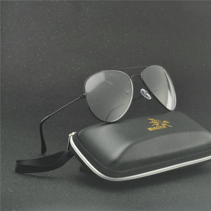 Pilot Progressive Multifocal Lens Reading Glasses Men Presbyopia Hyperopia Bifocal Glasses Sun Photochromic Eyeglasses NX - Цвет оправы: black
