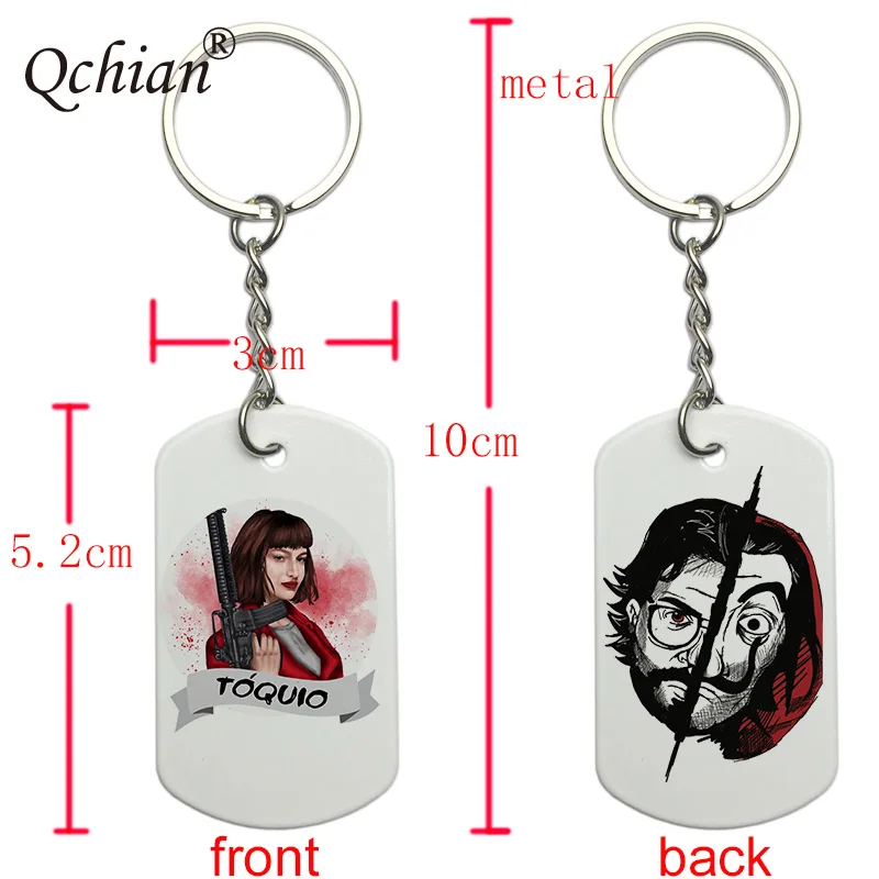 La Casa De Papel Accessories Casa De Papel Keychain Money Heist Keyring Collectibles Keychains La Casa De Papel Accessories Casa De Papel Keychain Money Heist Keyring Collectibles Keychains