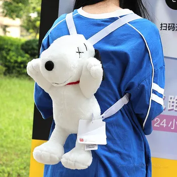 

Kawaii Snoopy Plush Backpacks Plush Doll Toys Animals Snoopy Stuffed Doll Cute Dog Plush Toys School Bag Children Birthday Gift