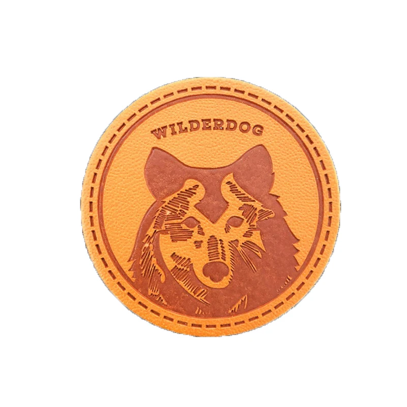 

PU Imitation Sewn Leather Label Jeans Patches Tags Voltage Trademark Leather Brand Logo Custom Clothing Shoes Hats Accessories
