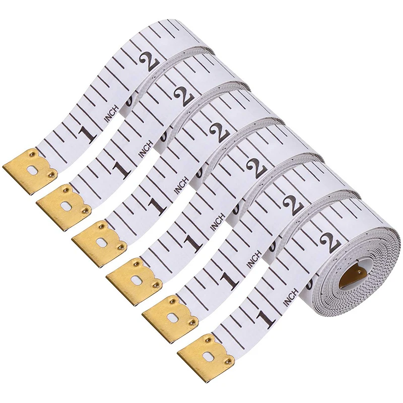 

1pc 60in 1.5m Body Measuring Ruler Sewing Ruler Meter Sewing Measuring Tape Measure Soft Random Color for Sewing Tailor