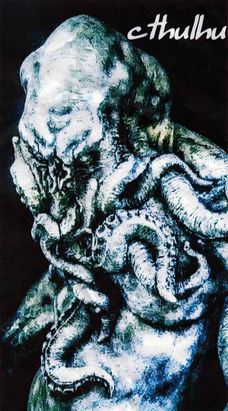 20 см мифическая Cthulhu Статуэтка-бюст миниатюрные изысканное моделирование Неокрашенная фигурка мех DIY сборка статическая Смола модельные наборы