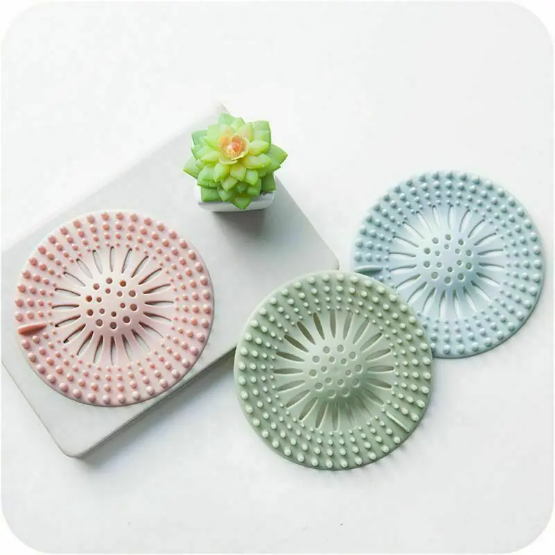 Силиконовое ситечко для раковины фильтр пробка воды стопор слива в полу