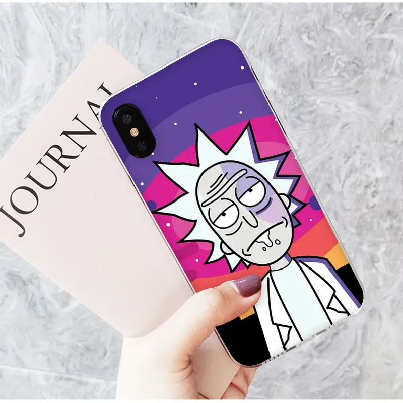 Cartoon Rick and Morty