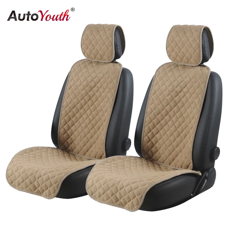 Autoyouth Car Seat Cushion Cover Fashionable Microfiber Seat Protector Car Seat Protection For