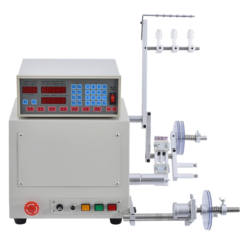 High quality New Computer C Automatic Coil Winder Winding Machine for 0.03-1.2mm wire 220v/110V 400w