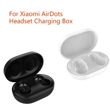 

Hot Original Black White Charging Box Warehouse With 1m Charging Cable For Xiaomi Redmi AirDots Wireless Headset Charging Case