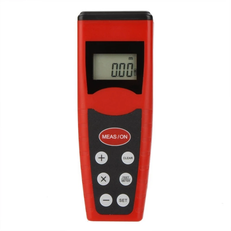 SHGO HOT-Handheld CP -3000 ultrasonic rangefinders surveyor Odometer w / Laser Point & LCD backlight