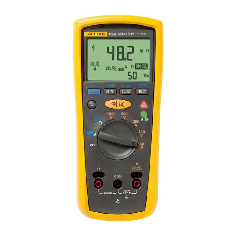 Тестер изоляции Fluke1508 ручной высокоточный напряжение | Инструменты