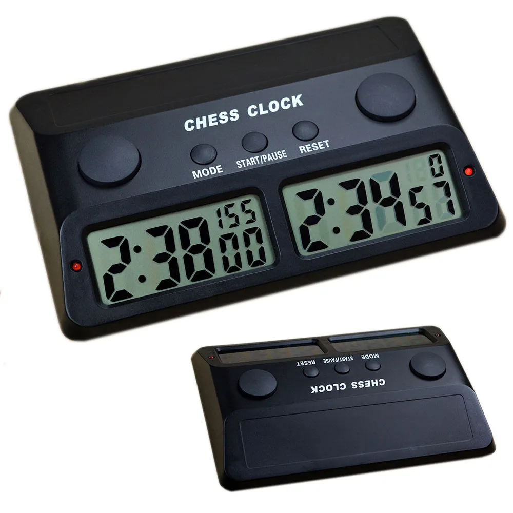 Chess Clock Digital  Master Tournament 3in1 Chess Timer Professional for Board Games I-GO Competition Timer with Alarm Function