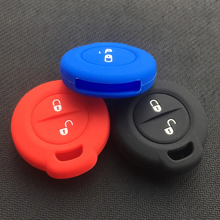 Подходит для Benz Smart Key Cover Fortwo Smart Car Candy Bar 2 Key модифицированный силиконовый чехол для ключей
