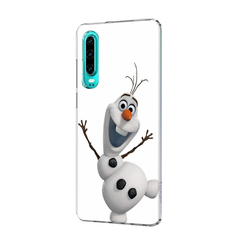 Чехол для мобильного телефона P Smart Z Plus P30 P20 P10 P9 P8 Lite Pro Жесткий чехол Олаф теплые объятия оболочки