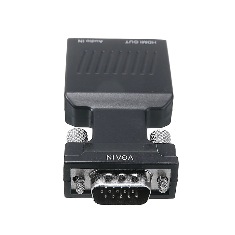 

New Arrivals VGA To HDMI-compatible Adapter Full HD 1080P Audio Video Converter Laptop PC To TV HDTV AV Electronic Accessories