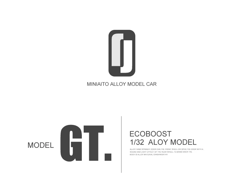 1/32 Высокая имитационная дорожка версия Ford V8 GT спортивный автомобиль сплав модель автомобиля Металл тянет назад гоночный игрушечный автомобиль модель автомобиля