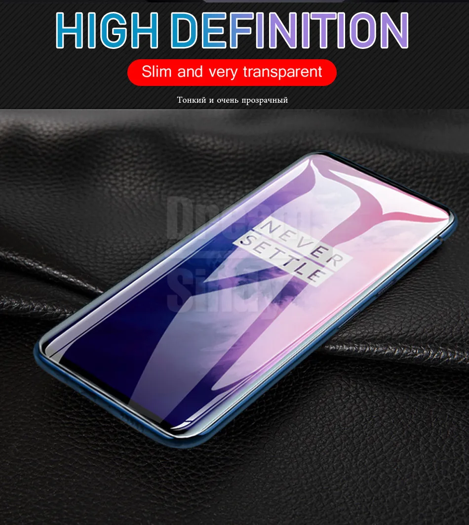 100D Передняя Задняя полностью Защитная Гидрогелевая пленка для Oneplus 7T 7 Pro 6T 6 5T 6 Защитная мягкая задняя пленка без стекла