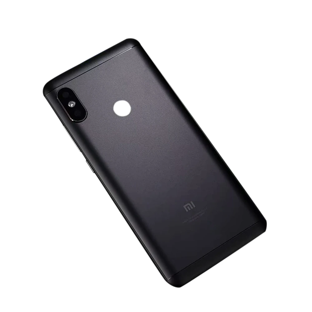 Металлический корпус батареи для Xiaomi redmi note 5 Pro запасные части redmi note 5 задняя крышка с кнопками объектива