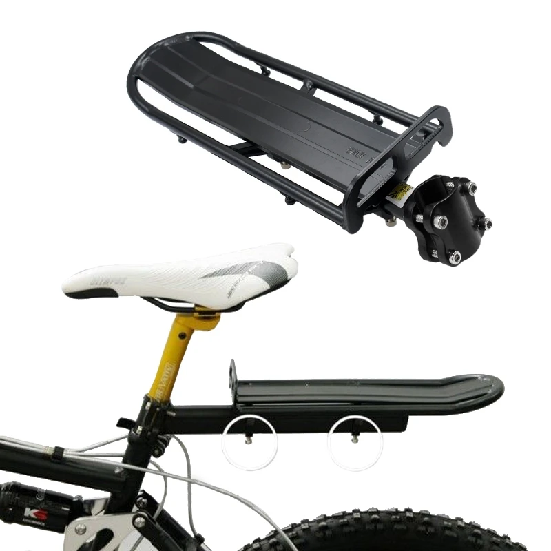 

2018 NEW Adjustable Aluminum Alloy Bike Mount Cycle Bicycle Rear Seat Rack