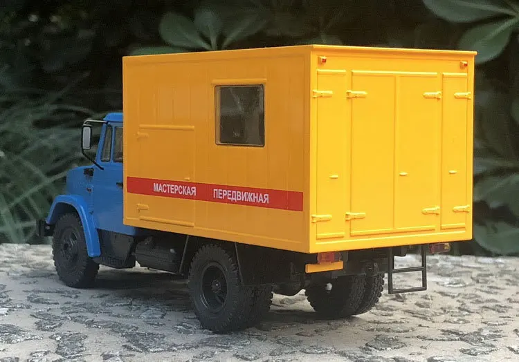 Моделирование 1: 43 сорт советского литья под давлением сплав ЗИЛ камазгаз модель грузовика модель автомобиля украшение контейнера