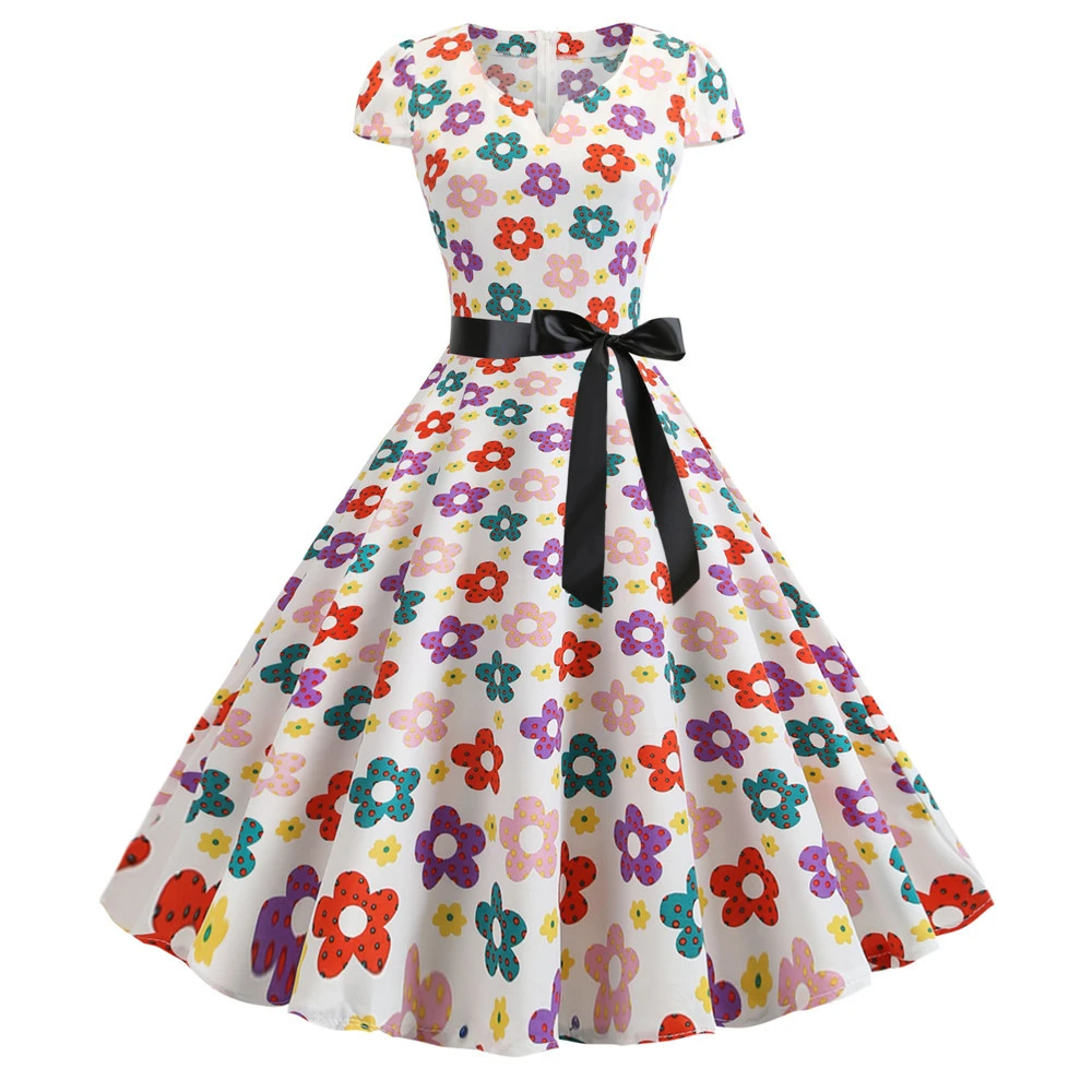 1960s swing dress