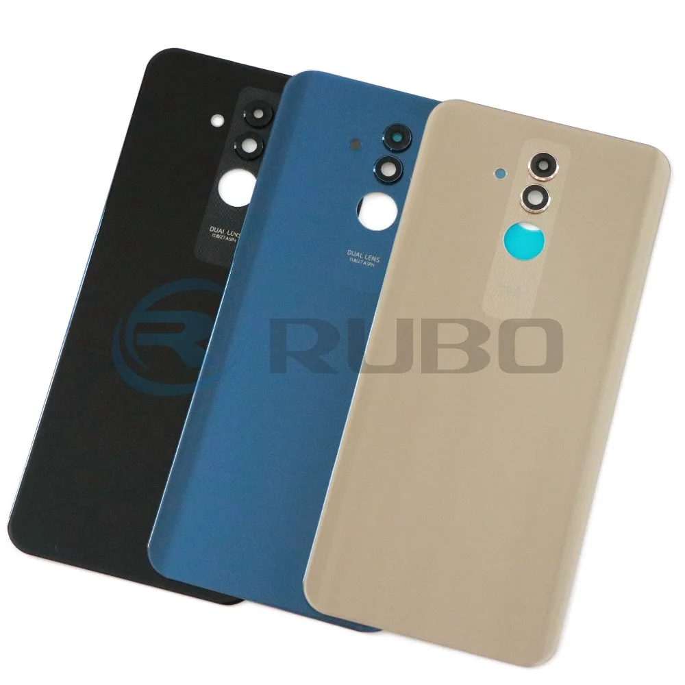 Задняя крышка для huawei mate 20 Lite, стеклянный корпус, дверной чехол с объективом камеры для huawei mate 20 Lite, задняя крышка, стекло