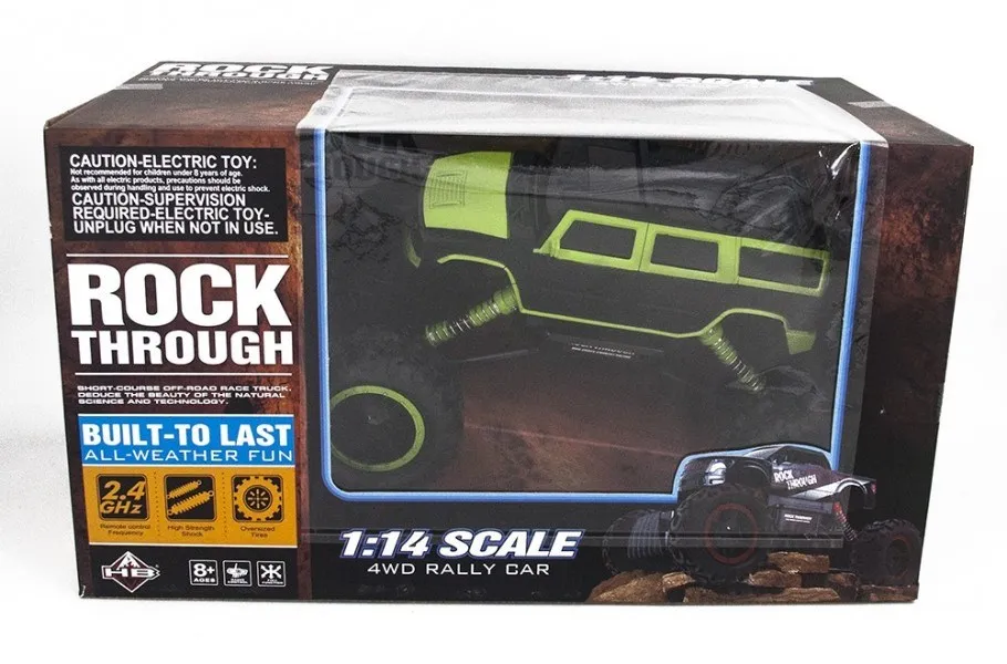 Радиоуправляемый краулер Rock Crawler Hummer 4WD RTR 1:14 2.4G- HB-P1403
