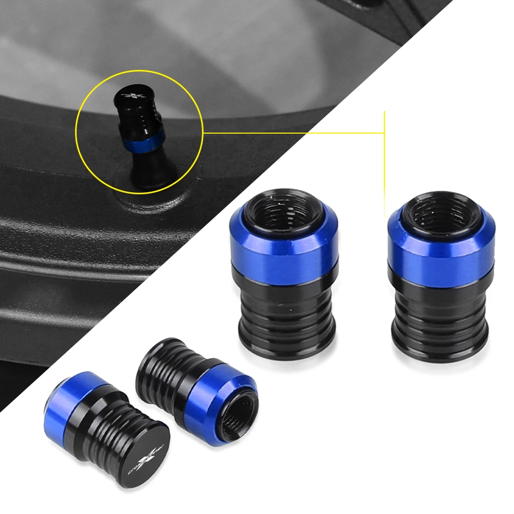 

Motorcycle CNC Aluminum Wheel Tire Valve Stem Caps Airtight Covers Universal Accessories For Honda VFR800X Crossrunner ALL YEARS
