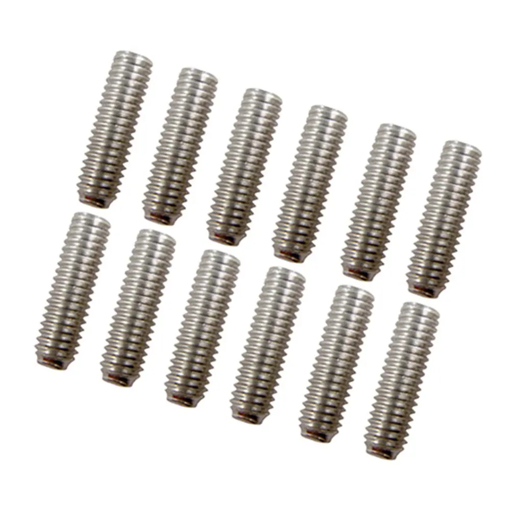 

12pcs 3mmX10mm American Standard ST / TL String Code Screws Of Electric Guitar Bridge Hexagon Wrench