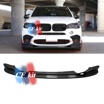 

CF Kit Carbon Fiber 3D Style Automobiles Front Lip Bumper For BMW F85 F86 X5M X6M Package Kit Bodykit Car Styling Accessories