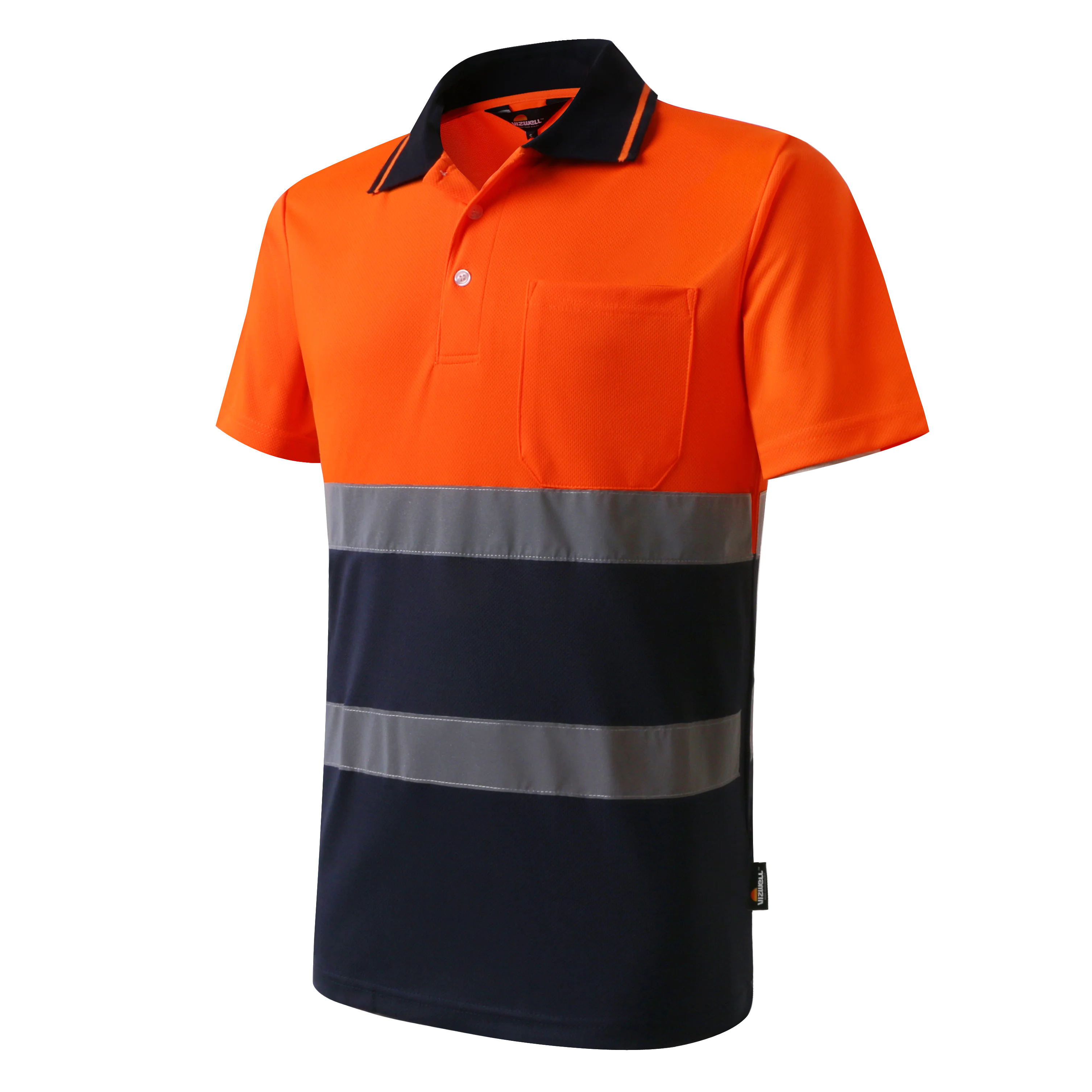 Two Tone Work Shirt Reflective Safety 