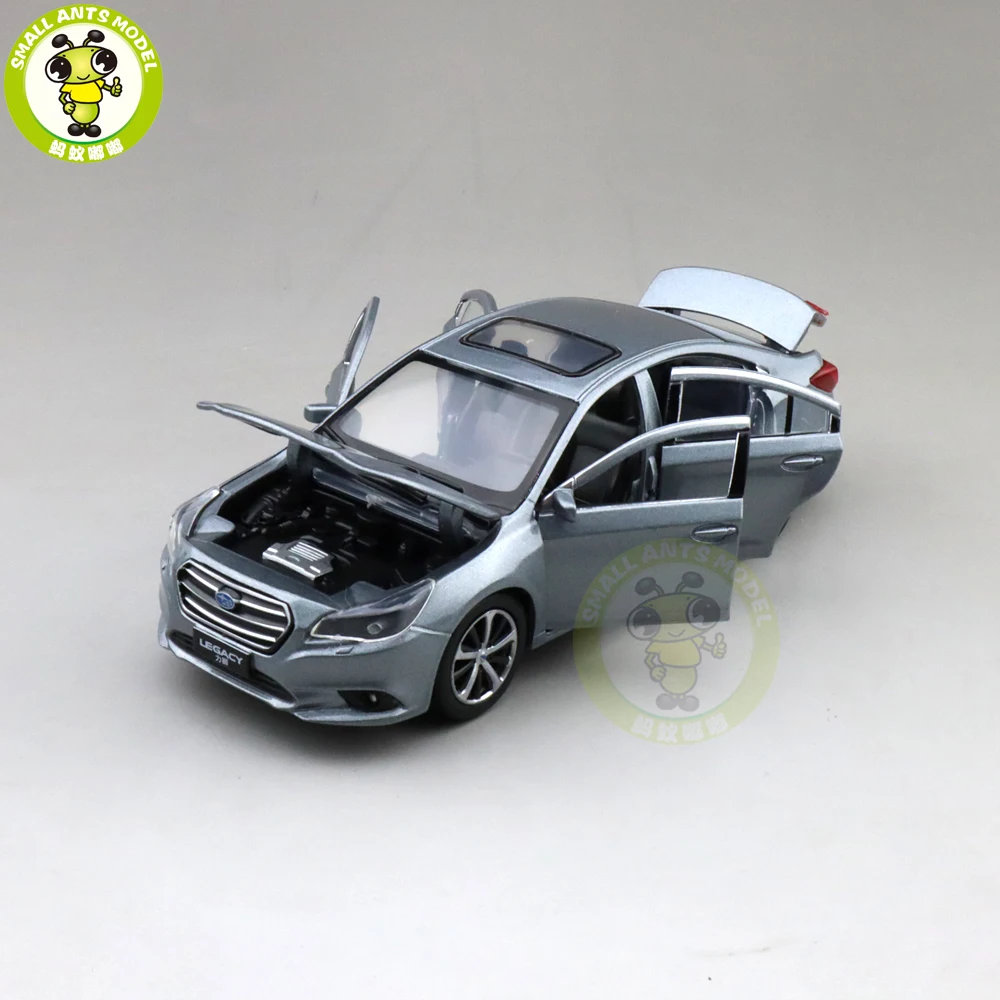 1/32 Jackiekim Subaru LEGACY литая под давлением Модель автомобиля игрушки Детский звуковой светильник вытянуть назад Подарки