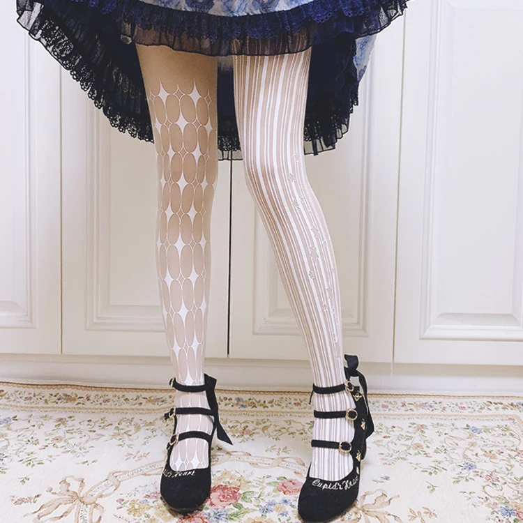 Thin Patyhose Printed Women's Lace Patyhose