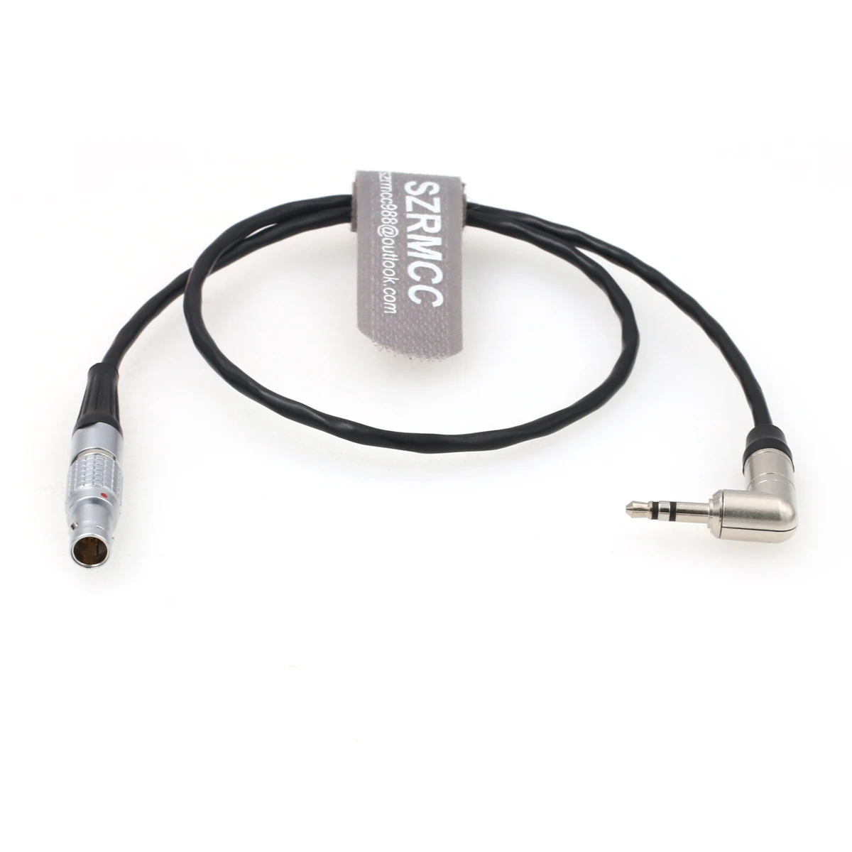 Zaxcom da Sincronização do Tentáculo Vermelha de Komodo 3.5mm ao Cabo de Timecode do Pino de Ext 9 para a Câmera Digital 6k 1 9 para a câmera digital vermelha de komodo 6k