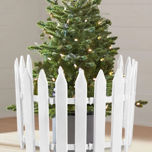 Mini Kis Kerítés Akadály Fa Kézműves Diy Kerti Készlet Növény Virág Cserepes Táj Dekoráció Tartozékok Miniatűr #T2P - Image 5