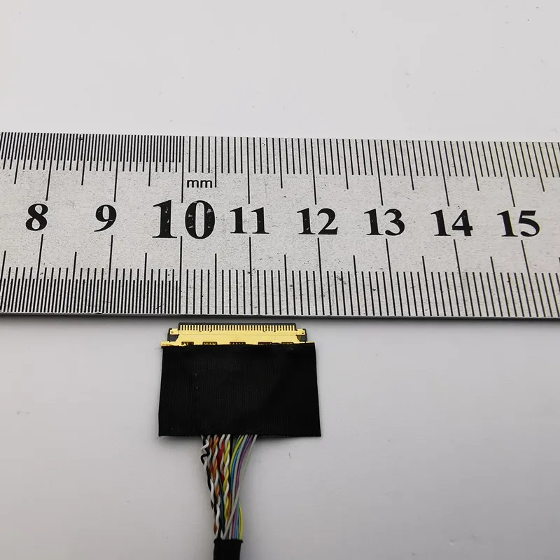 I-PEX 20474-040E-12 30pin 1ch 8 bit LVDS Cable For 10.1" LP101WH4 SLP1 40Pin0.4mm spacing LCD/LED Panel Display lvds cable adapter kit