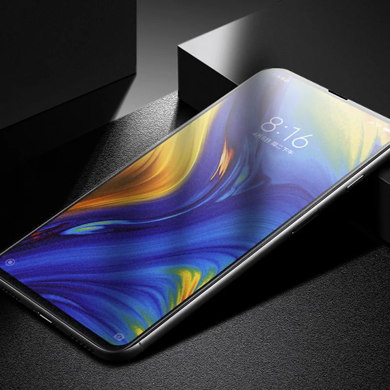 Матовая защитная пленка для Xiaomi mi x 3 2 из закаленного стекла для Xiaomi mi x3 Max 2 Note без отпечатков пальцев