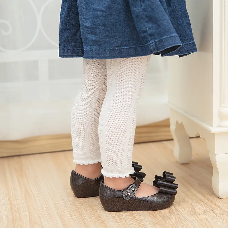 

New Style Autumn Mesh Thin Panty-hose for Kids Lace Girls Ankle-length Leggings Socks Thin Cotton Baby Socks