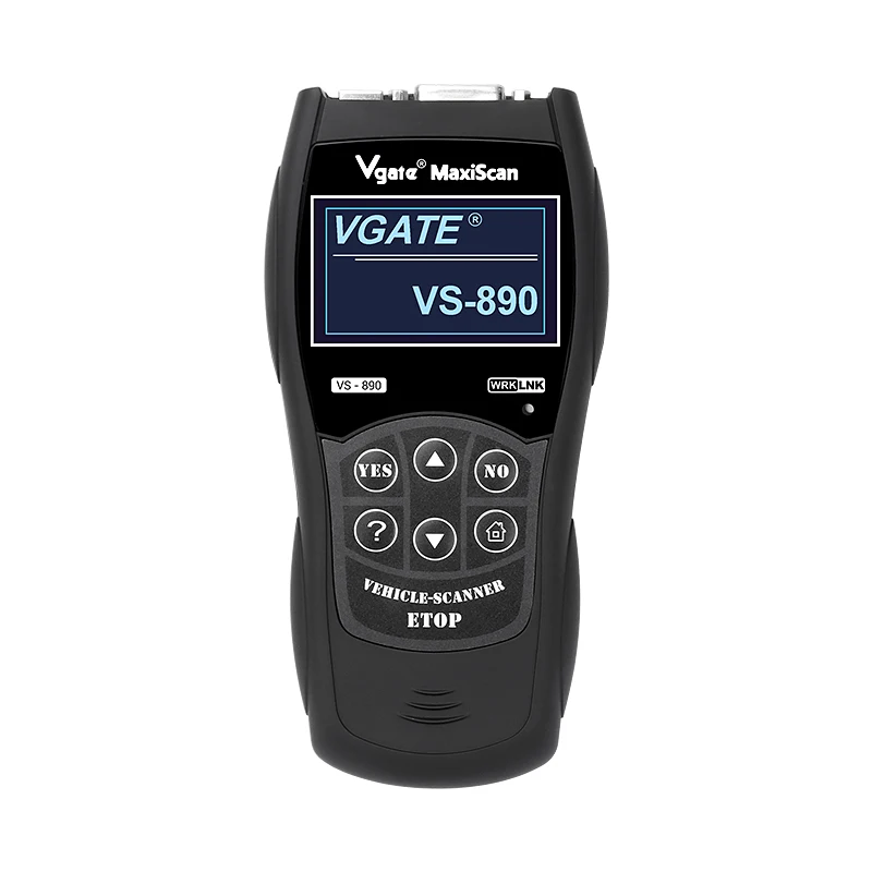 Диагностический инструмент VS890 Автомобильный сканер Vgate OBD2 CAN BUS считыватель