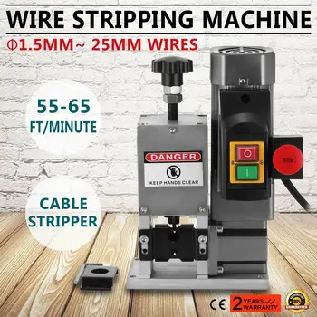 

Portable Powered Electric Wire Stripping Machine Scrap Cable Stripper with free shipping to EU