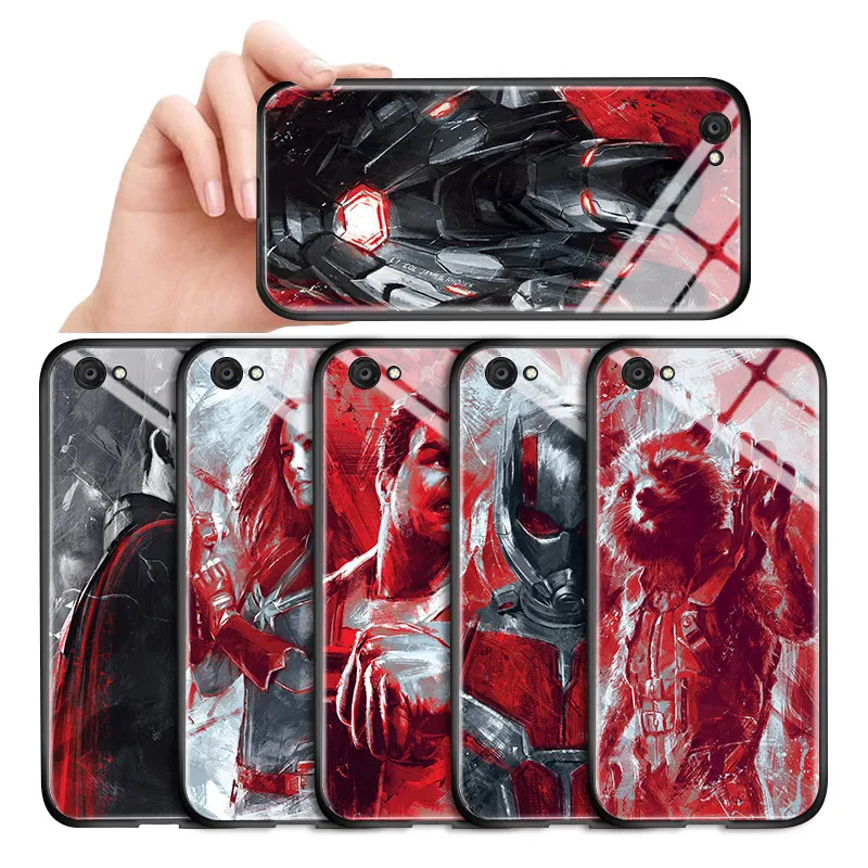 Чехол для Vivo V9 V11 V11i V15 V17 Pro Z5X S1 чехол с супергероями капитаном Халком тором